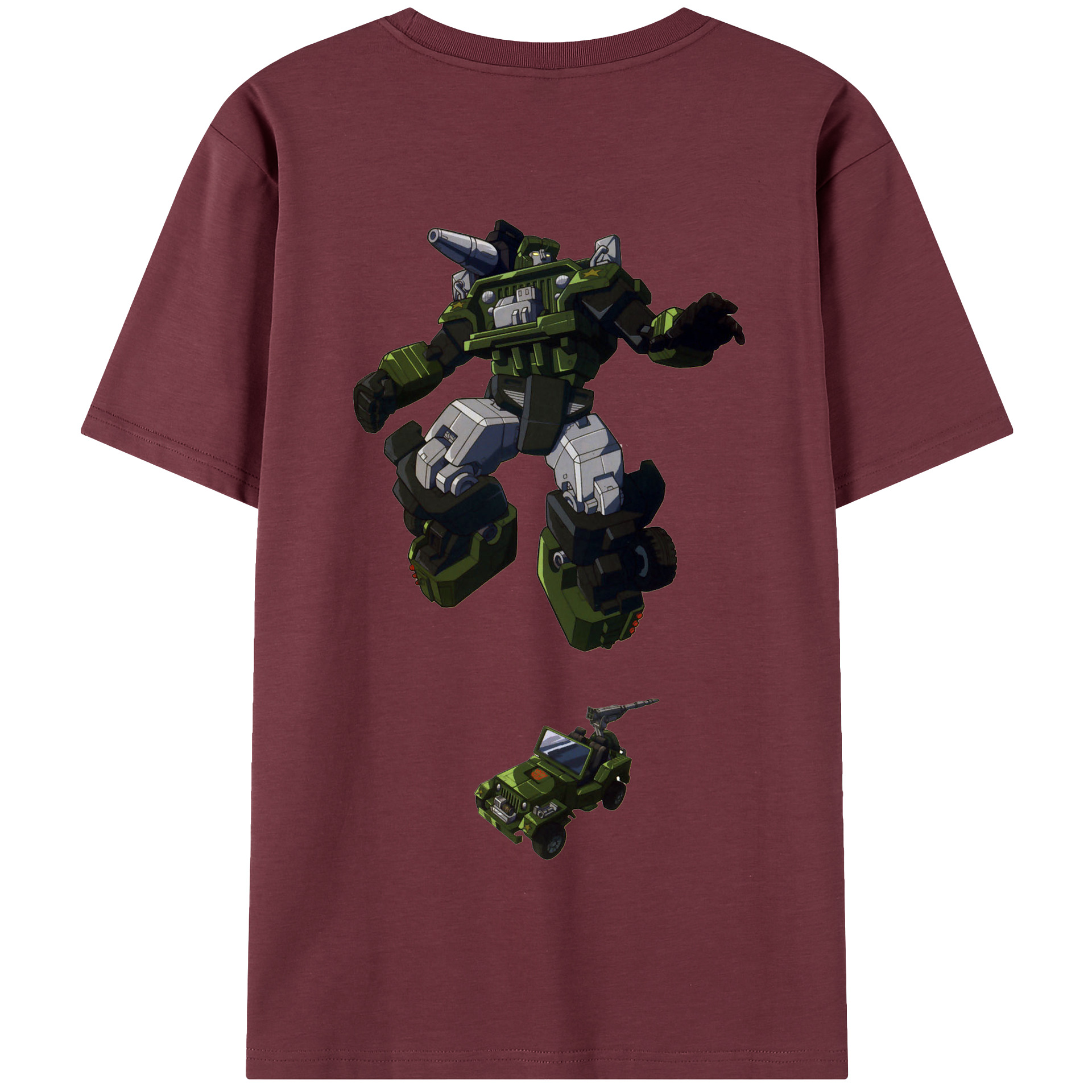 （画像用）  綿100％半袖Tシャツ（背面プリント）